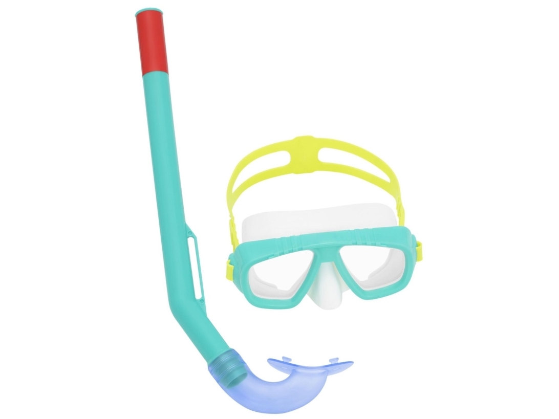 Diving Mask With Snorkel Navy Blue Bestway 24018