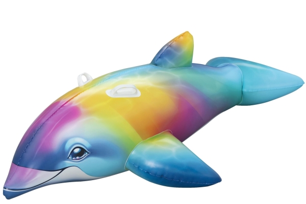 Baddjur Dolphin Daydream 168 x 66 cm | Utomhusleksaker - Glasögon & Dykmaske - Poolleksaker | GameStuff
