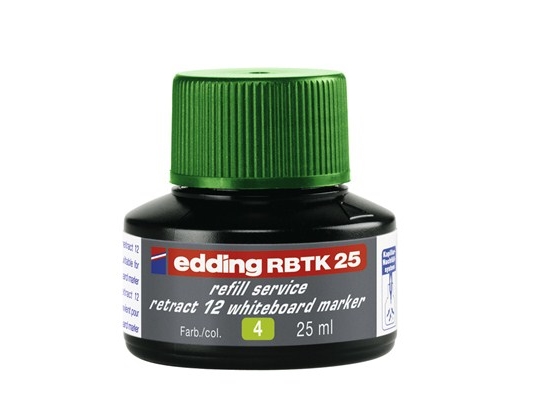 Edding RBTK 25, Grøn, Flere, 25 ml, Edding retract 12, 1 stk