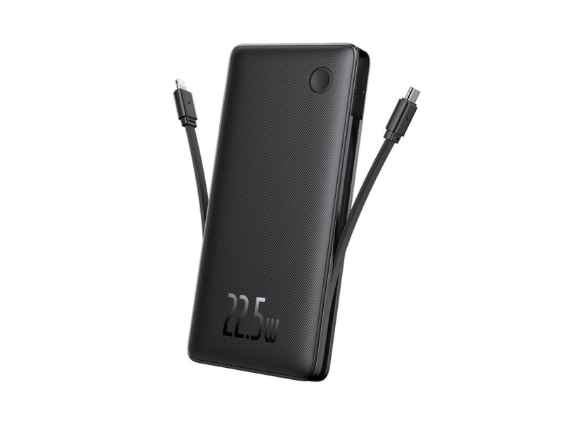 Baseus Airpow Lite, 10000 Mah, Lithium Polymer (Lipo), Sort