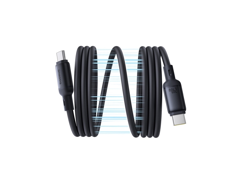 Baseus Picogo, 1 M, Usb C, Usb C, 0,48 Gbit/Sek., Sort