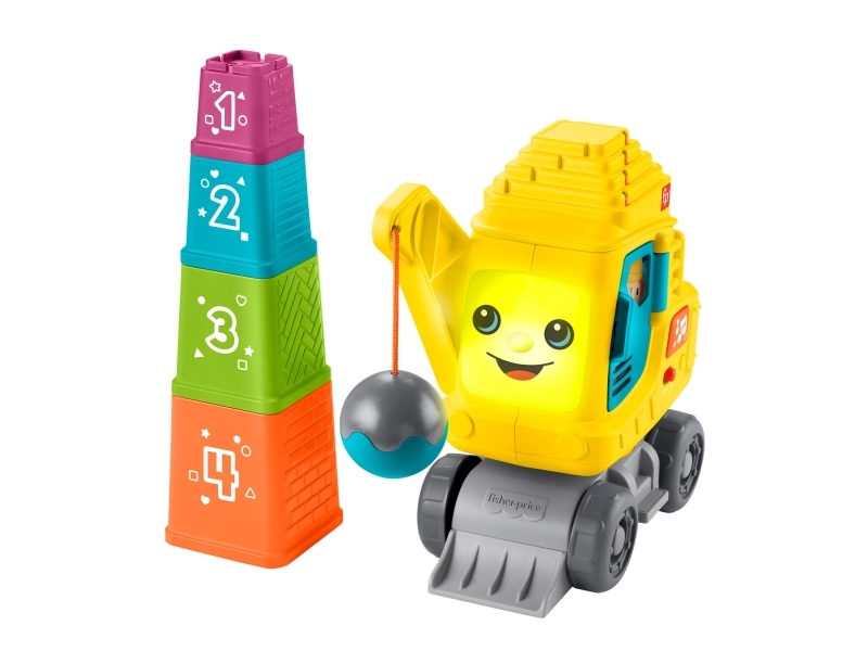 Fisher Price Count & Stack Crane | N - A | GameStuff