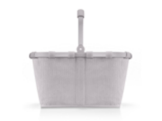 Reisenthel Carrybag, Silber, Aluminium, Polyester, Einkaufswagen, 22 L, 480 Mm, 280 Mm