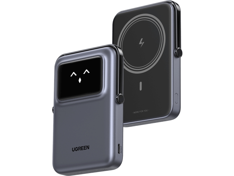 Ugreen Uno, 10000 Mah, Kabelloses Aufladen, 20 W, Violett
