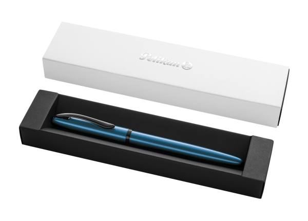 Pelikan 826754, akvamariini, Patruunatäyttöjärjestelmä, Sininen, Metalli, 1 kpl