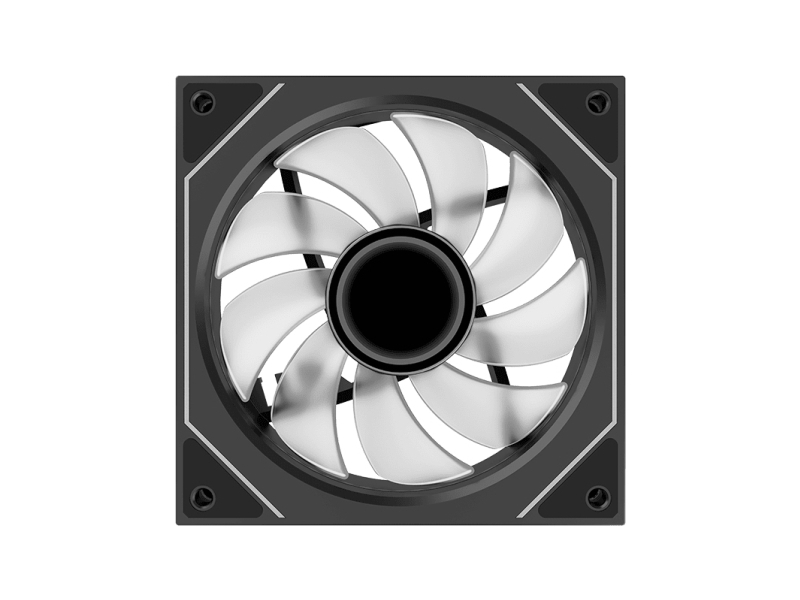 Xilence Gaming Series Xpf120u.Argb, Ventilator, 12 Cm, 500 Rpm, 1800 Rpm, Sort
