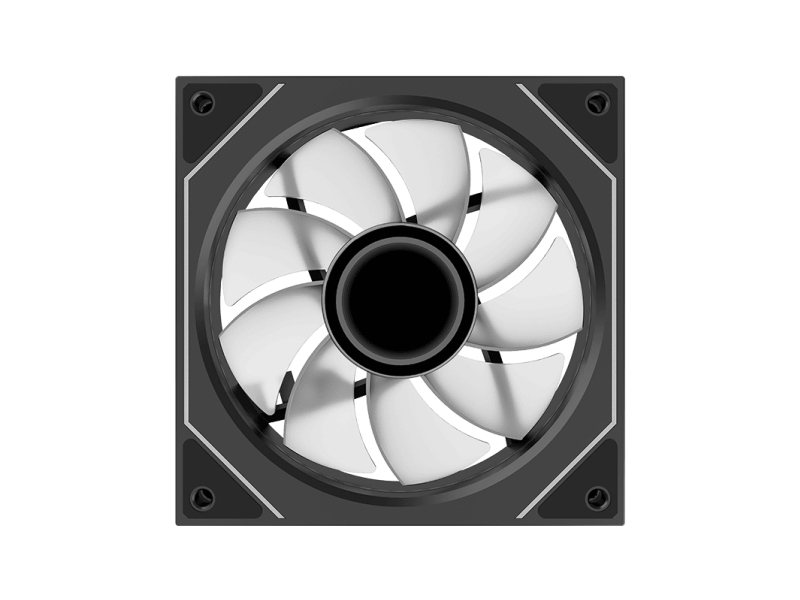 Xilence Gaming Series Xpf120ur.Argb, Ventilator, 12 Cm, 500 Rpm, 1800 Rpm, Sort