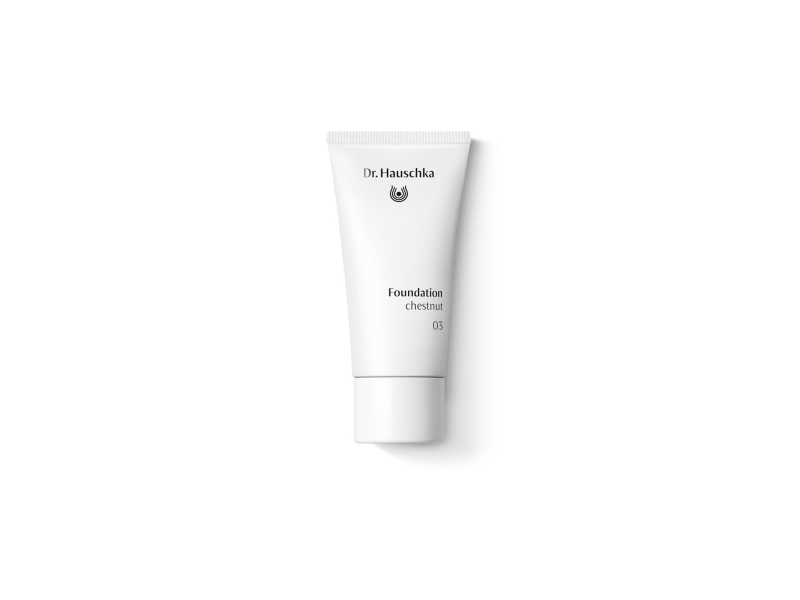 Dr Hauschka Foundation 03 Chestnut Nourishing Makeup With Mineral Pigments 30 Ml