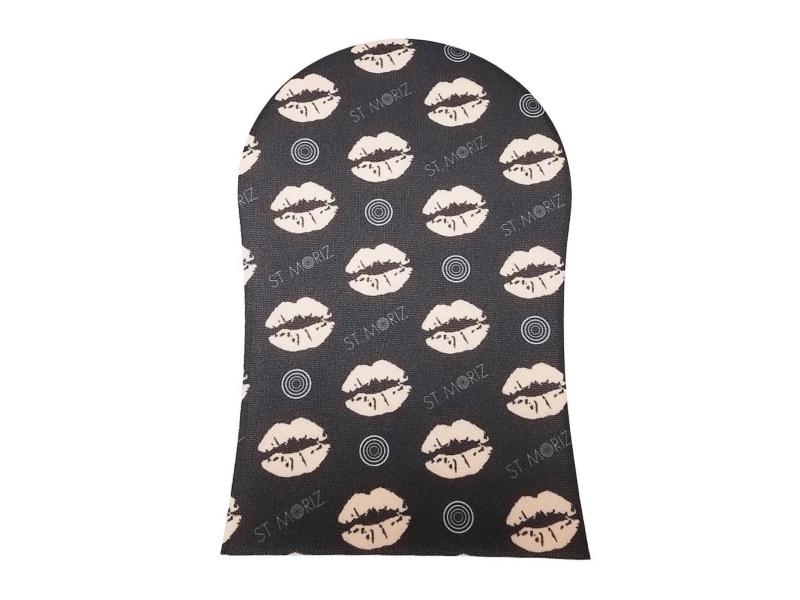 St. Moriz, Velvet, Tanning Mitts, Black