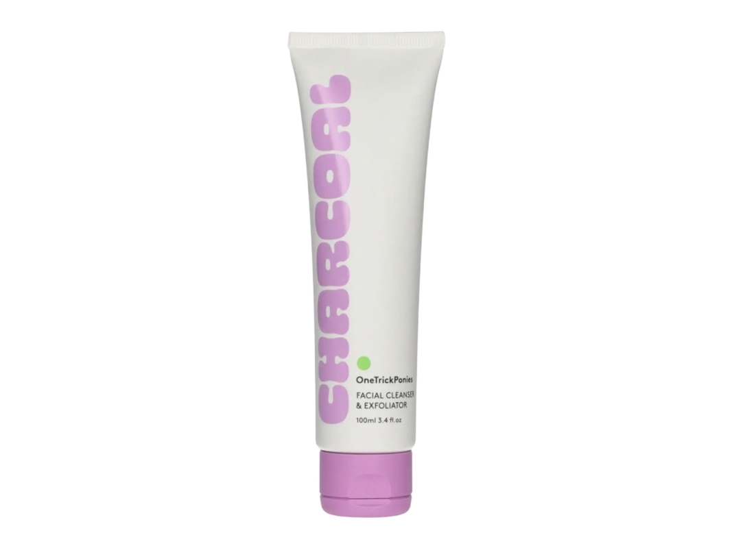 One Trick Ponies, Charcoal, Exfoliating, Cleansing Cream, 100 ml