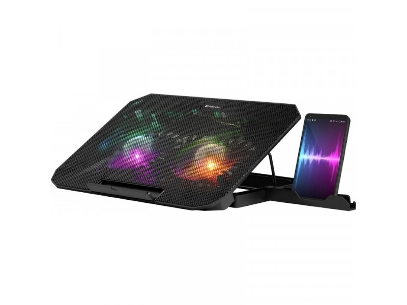 Defender-Kølestativ Ns-510 2W 2Xusb Rgb 15,6 Tommer