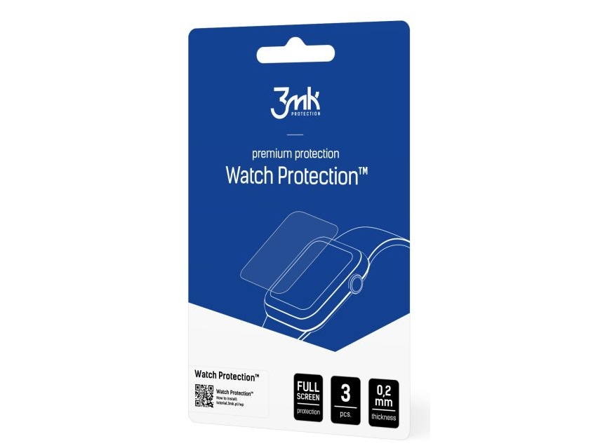 3Mk Watch Protection, Uhren-Bildschirmschutz, Huawei, Watch Fit 3, Folie