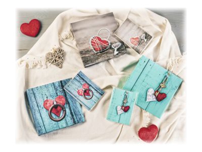 Hama Memo Rustico - Album - 200 x 4 x 6 tommer (10 x 15 cm) - Love Key x 1