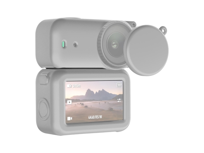 Silicone-beskyttelseshylster/euti Puluz til DJI Osmo Nano (grå)