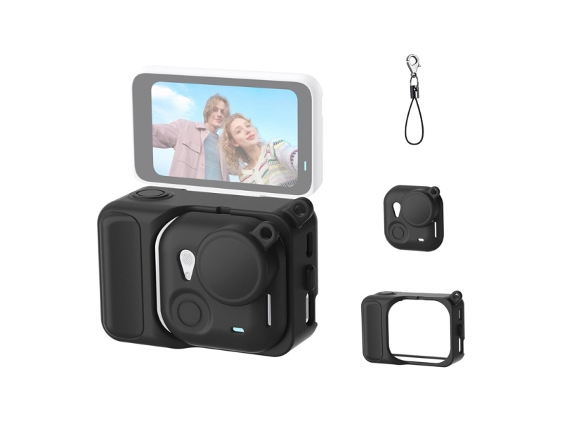 Silicone Protective Case Puluz For Insta360 Go Ultra (Black)