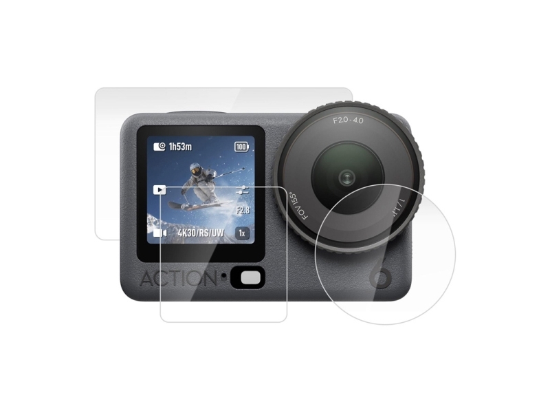 Puluz Hartglas-Set Für Dji Osmo Action 6 (3 St.)