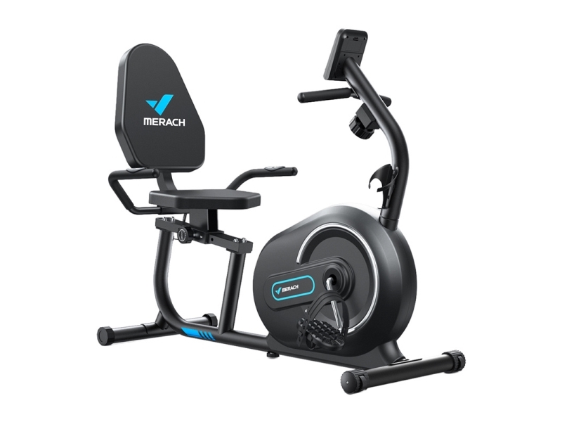 MERACH MR-S08B1-EU recumbent exercise bike (juodas)