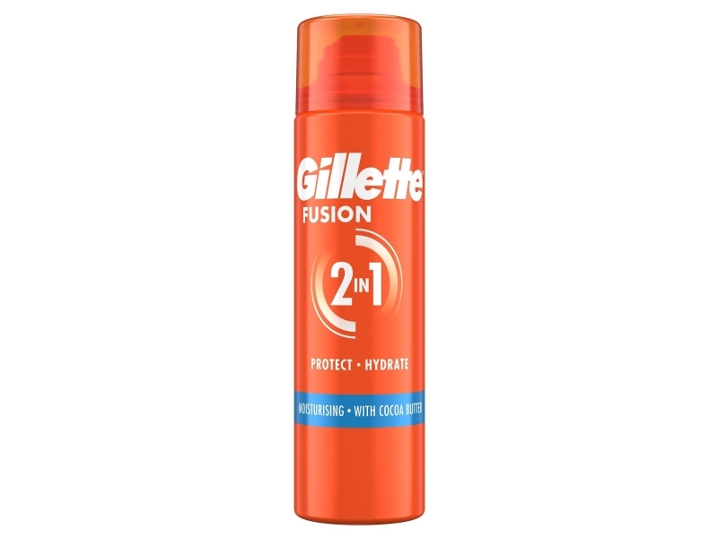 Rasiergel Fusion Ultra Moist, Feuchtigkeitscreme Für Männer Mit Kakaobutter, 200Ml