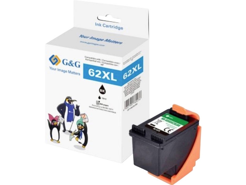 G&Ampg Tinte Kompatibel Schwarz Gp-H62xlbk