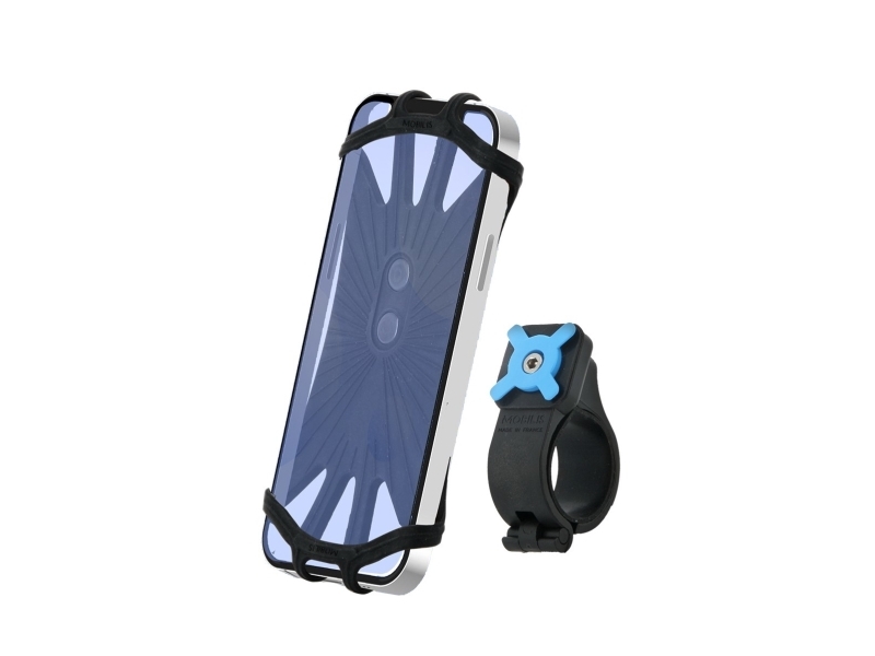 Mobilis 044028, Handy/Smartphone, Passive Halterung, Fahrrad, Kick Scooter, Roller, Schwarz