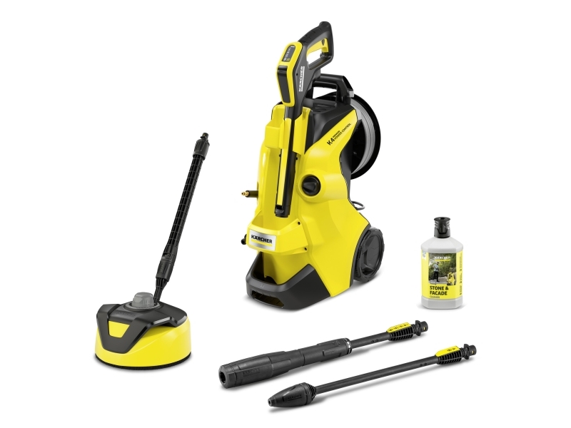 Kärcher K 4 Premium Power Control Flex Home, Stående, Elektrisk, 8 M, 5 M, Sort, Gul, 420 L/T