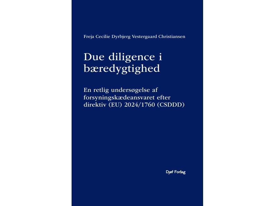 Due Dilligence I Bæredygtighed | Freja Cecilie Dyrbjerg Vestergaard Christiansen