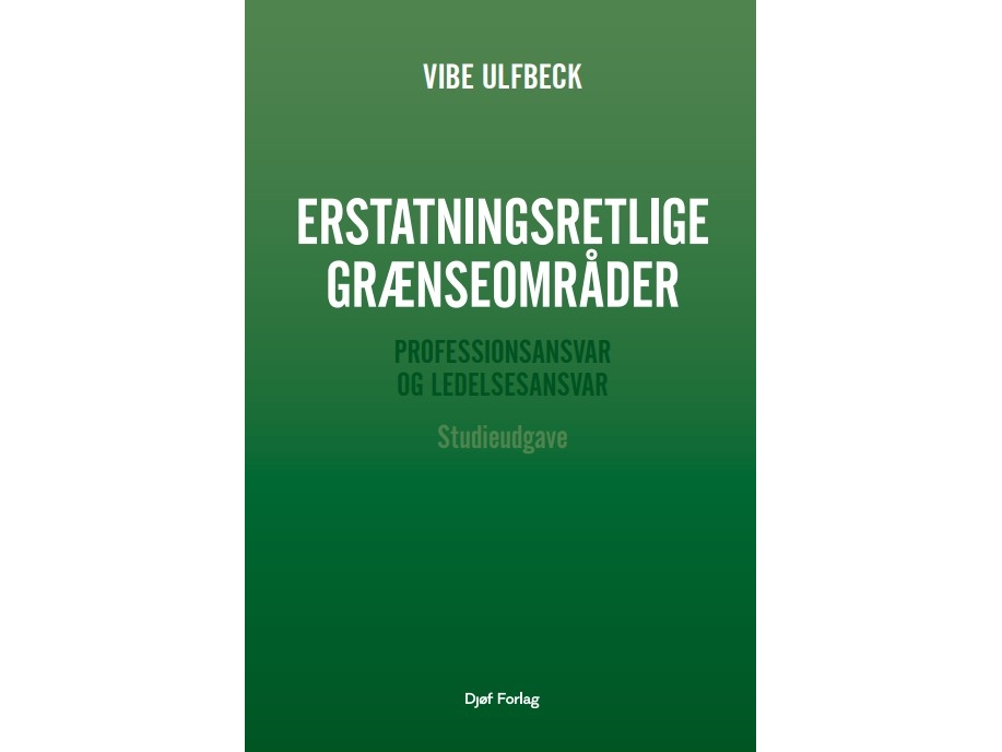 Erstatningsretlige Grænseområder - Studieudgave | Vibe Ulfbeck