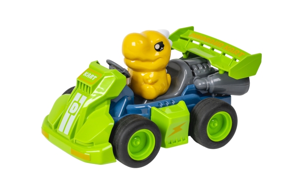 Dinosaur Rc-Kart W/Light And Sound 2,4Ghz