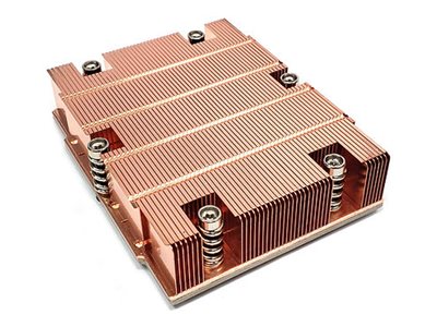Dynatron J2 - Processor-Heatsink - Passiv - (For: Socket Sp5) - Kobber Med Dampkammerbase - 1U