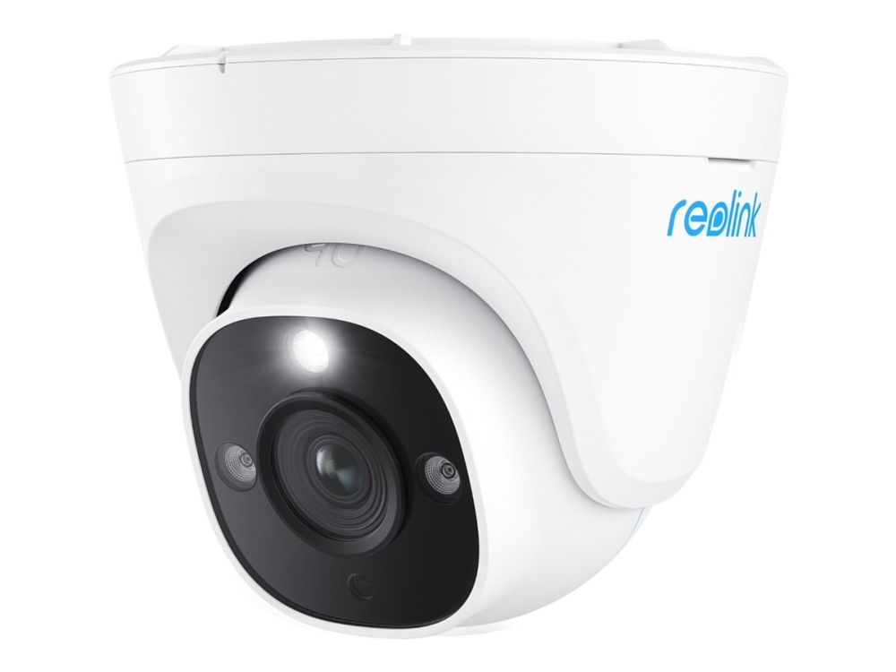 Reolink P334 - Nätverksövervakningskamera - torn - utomhusbruk, inomhusbruk - vattenfast - färg (Dag&Natt) - 8 MP - 3840 x 2160 - 4K - fast lins - ljud - LAN 10/100 - H.265 - DC 12 V/PoE | Foto och video - Videoövervakning - Övervakningsutrustning | GameStuff