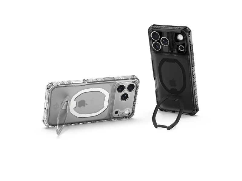 ITSKINS HYBRID R // VAPOR med MagSafe® til iPhone 17 Pro®. Gennemsigtig