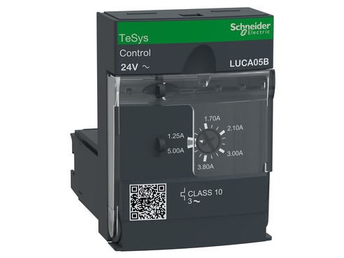 Schneider Electric-kontrolenhed 1,25-5A 24VDC LUCB05BL, 45 mm, 60 mm, 66 mm, 135 g