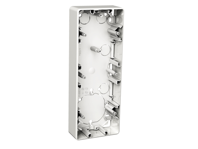 Schneider Electric Exxact 3-Teilige Aufputzdose 35 Mm Weiss