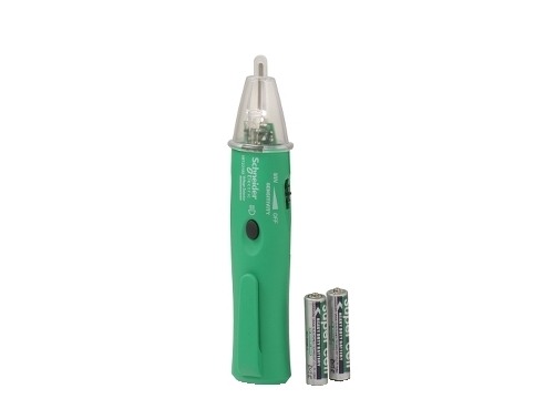 Schneider Electric Unica IMT23109, Kontakt, CAT IV, 50 - 400 Hz, Grøn, AAA, Alkaline