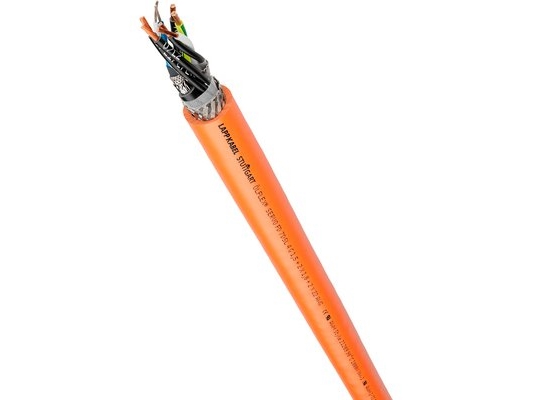 Lapp ÖLFLEX SERVO FD 7DSL, Mellemspændingskabel, Orange, Polyurethan (PUR), Polypropylen, Kobber, 1.5 mm²