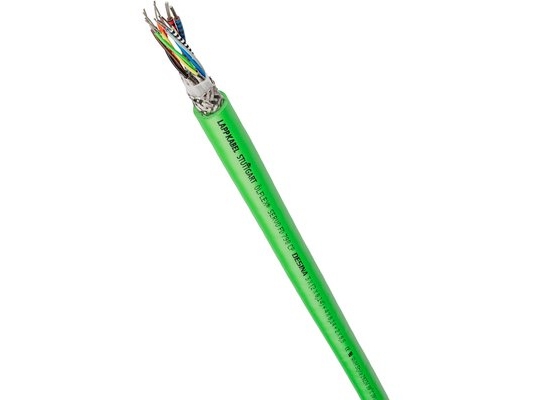 Lapp ÖLFLEX SERVO FD 798 CP, Mellemspændingskabel, Grøn, Polyurethan (PUR), Polypropylen, Kobber, 24 kg/km