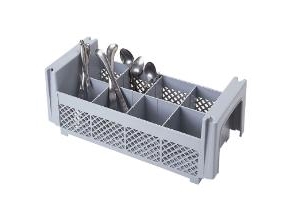 Bestikkasse Cambro 8 Rum L18.42Xb45.16Xh19.69Cm Pp Grå,1 Stk