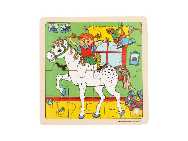 Astrid Pippi Puzzle Quadrat
