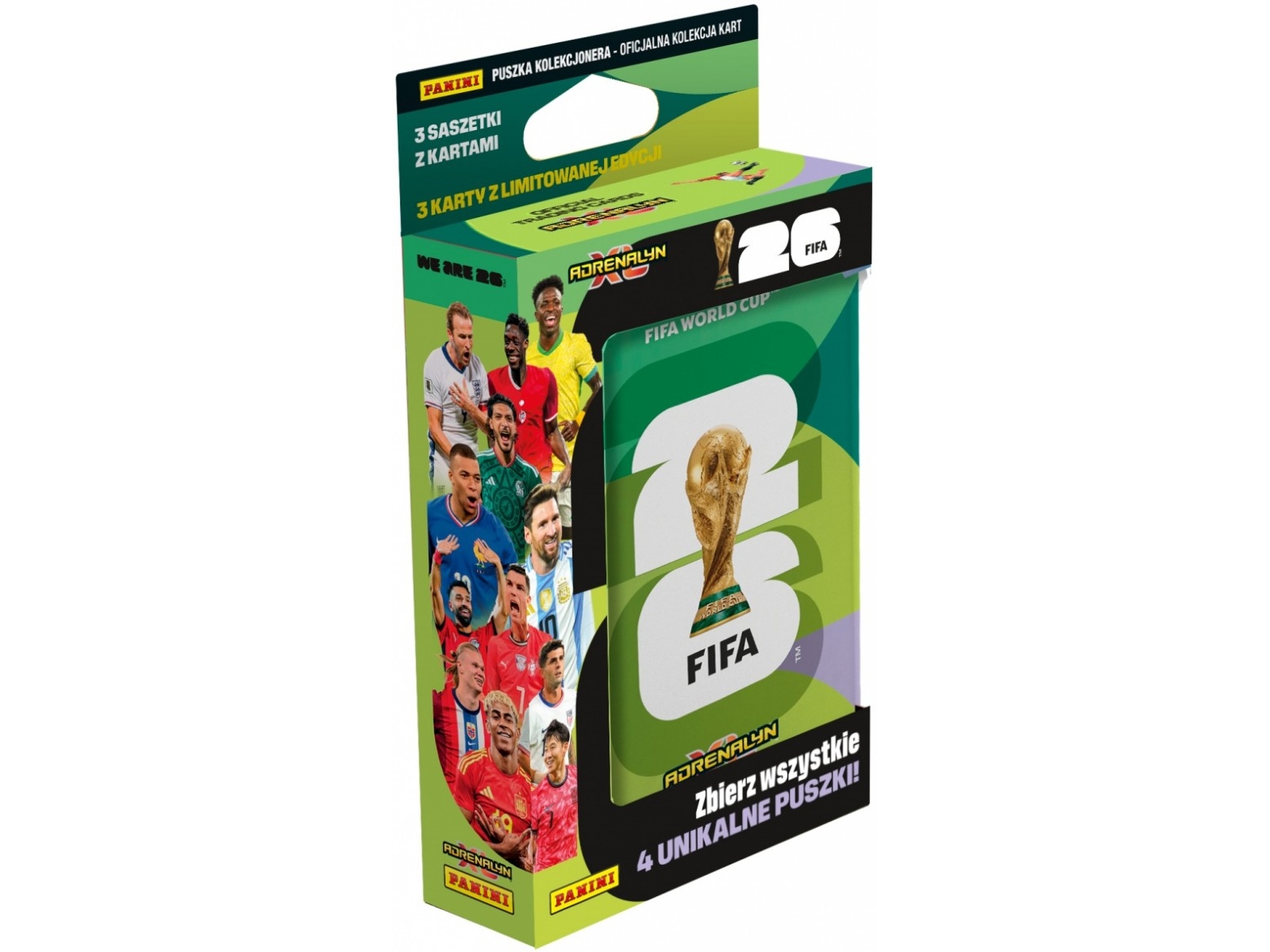 Panini Kolekcja Panini Kolekcija Kortos fifa world cup 2026 mini puszka