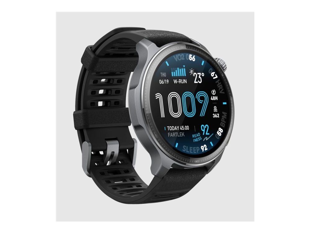 Amazfit Balance 2 Xt - Fiberforstærket Polymer - Smart Ur Med Rem - Silikone - Håndledsstørrelse: 140-210 Mm - Display 1.5" - Bluetooth, Wi-Fi, Nfc -