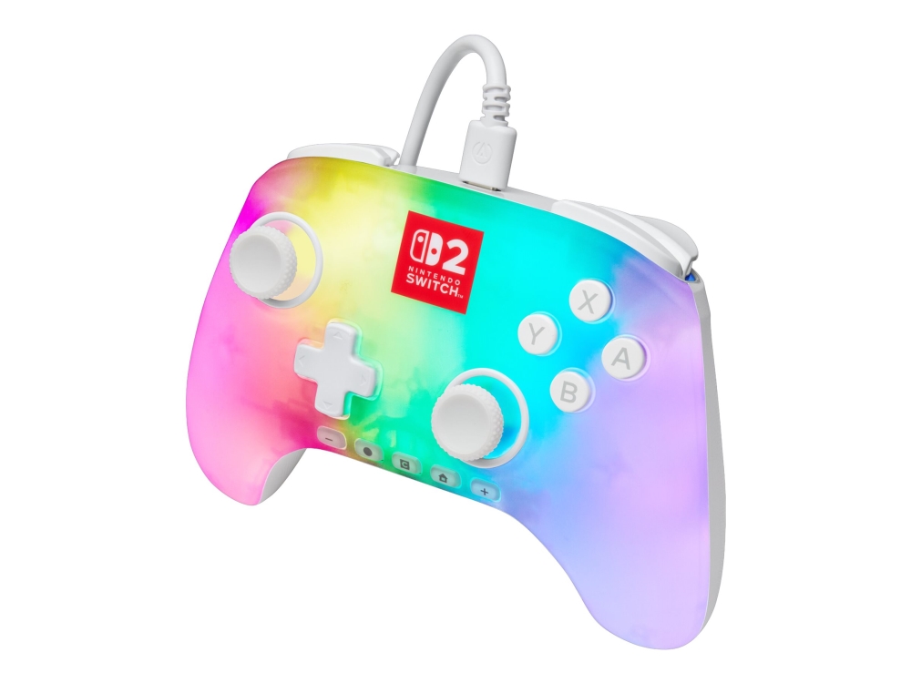 Powera Advantage - Gamepad - Kablet - Hvid - For Nintendo Switch 2