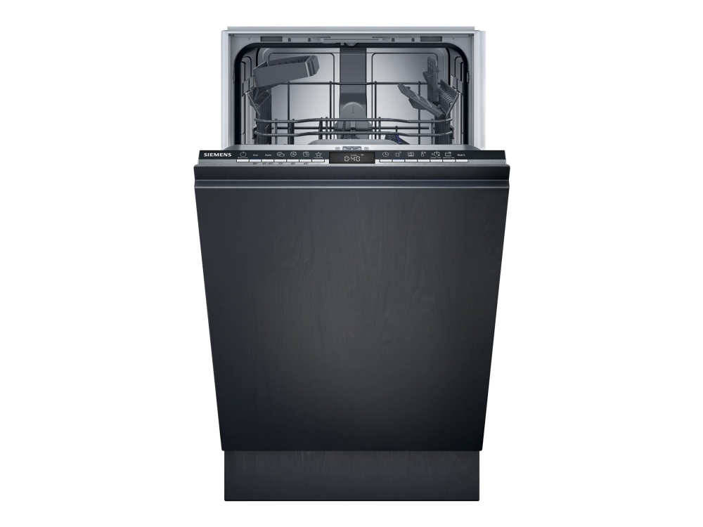 Siemens Sr63hx74ke - Opvaskemaskine - Sort, Rustfrit Stål