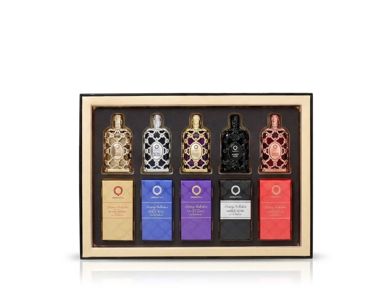 Orientica Luxury Collection Discovery Iconic Bottle Set EDP MINI 5 x 7,5 ml