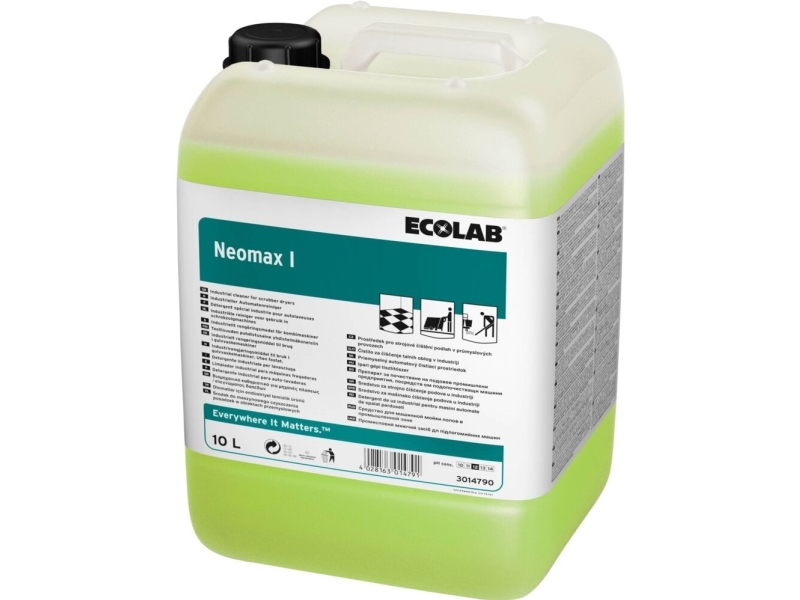 Grundrengøring Gulv Neomax I 10Ltr Uden Parfume Anlæg/Maskine,10 Ltr/Dnk