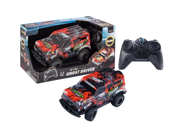 Revell Control 24683 Ghost Driver 1:22 Rc-Modellauto, Anfängermodell Elektronik Straßenmodell Mit Lichteffekt