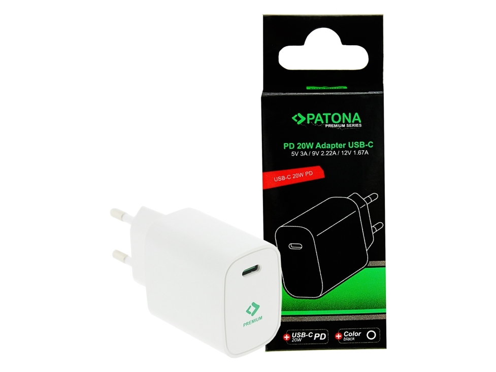 Patona 2592 Ladegerät Für Mobile Geräte Mobiltelefon Weiß Usb Intern