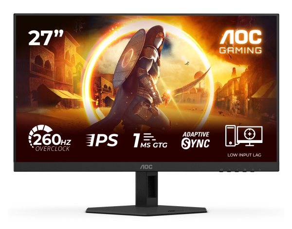 AOC G4 24G4ZR/02, 60,5 cm (23.8), 1920 x 1080 piksler, 1 ms, Svart, Rød