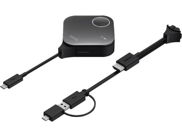 Benq Instashow Vs25, Digital Signal Transmitter, Sort, 123 Mm, 49 Mm, 123 Mm, 300 G
