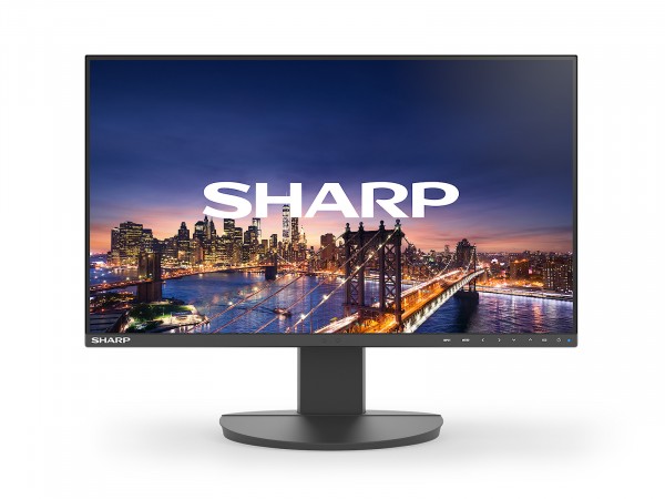 Sharp Multisync Ea271f, 68.6 Cm (27"), 1920 X 1080 Pixels, Full Hd, Lcd, 6 Ms, Black