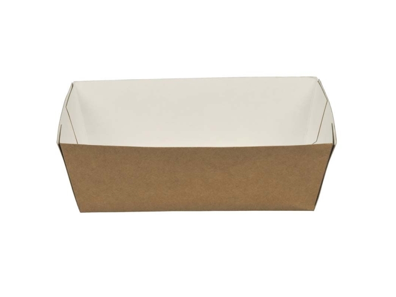 Tablett Nr. 2 Braun Konisch 17X12x5,3Cm 450Stk/Packung